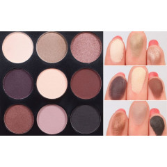 NYX Love Contours All Palette (eye shadows + brow powder + highlighter + contouring powder)