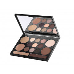 NYX Love Contours All Palette (eye shadows + brow powder + highlighter + contouring powder)
