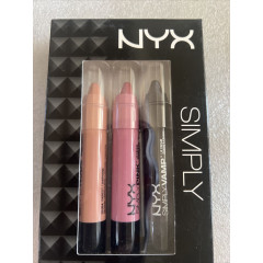 NYX Simply Set Lipstick Set 02 Nude Pink V (3 x  g)