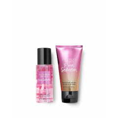 Perfumed mini-set Victoria's Secret Pure Seduction Fragrance Mist and Lotion Set spray and body lotion (2 items)