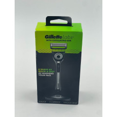 Бритва Gillette Labs з відшаровуючою смугою та підставкою 1 станок 1 картридж 1 підставка