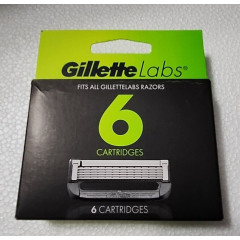 Бритва Gillette Labs з відшелушувальною смужкою та з підставкою 1 станок 7 картриджів 1 підставка
