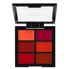 NYX Cosmetics PRO Lip Cream Palette (6 shades) The Reds (cp03) lip cream palette