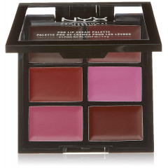NYX Cosmetics PRO Lip Cream Palette (6 shades) The Plums (plcp04) lip cream palette.