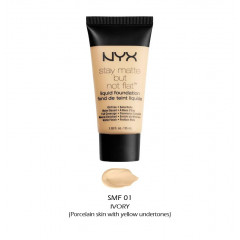 Тональна основа NYX Cosmetics Stay Matte But Not Flat Liquid Foundation (35 мл) IVORY (SMF01)