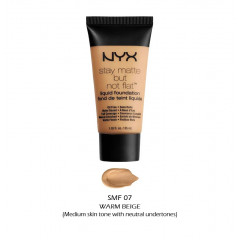 Тональна основа NYX Cosmetics Stay Matte But Not Flat Liquid Foundation (35 мл) WARM BEIGE (SMF07)