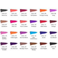 Набір рідких помад для губ NYX Cosmetics LIQUID SUEDE CREAM LIPSTICK VAULT II (30 х 1,4 мл)