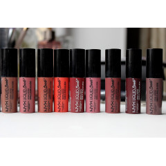 Набір рідких помад для губ NYX Cosmetics LIQUID SUEDE CREAM LIPSTICK VAULT II (30 х 1,4 мл)