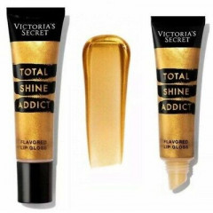 Блиск для губ Victoria's Secret Total Shine Addict Gold Crush, ароматизований блиск для губ, 13 г