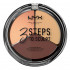 NYX Cosmetics 3 Steps to Sculpt Face Sculpting Palette (5 g) 3 Medium (3STS03) - Contouring Palette