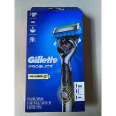 Gillette ProGlide Power Men's Vibrating Razor with Cartridge and Battery