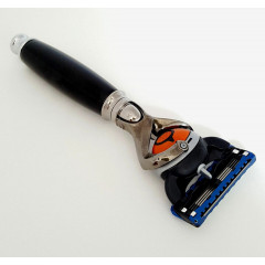 Handmade razor for Gillette Fusion ProGlide Flexball stand and travel case (1 cartridge)