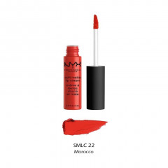 Matte lipstick-cream NYX Cosmetics Soft Matte Lip Cream (8 ml) MOROCCO (SMLC22)