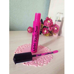 NYX Cosmetics Liquid Suede Cream Lipstick (4 ml) PINK LUST - HOT PINK (LSCL08)