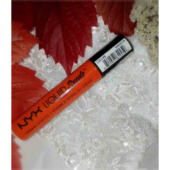 NYX Cosmetics Liquid Suede Cream Lipstick (4 ml) in ORANGE COUNTY - ORANGE (LSCL05)