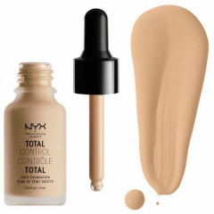 Стійка тонова основа NYX Cosmetics Total Control Drop Foundation (13 мл) Natural (TCDF07)