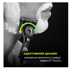 Бритва Gillette Labs з відшаровуючою смугою 1 бритва 1 підставка 7 картриджів