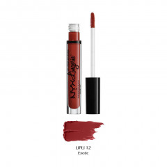 Liquid matte lipstick NYX Cosmetics LIP LINGERIE EXOTIC - WARM MAHOGANY RED (LIPLI12)