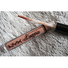 Liquid matte lipstick NYX Cosmetics LIP LINGERIE BABY DOLL - NUDE PINK (LIPLI11)