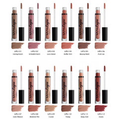 Liquid matte lipstick NYX Cosmetics LIP LINGERIE BABY DOLL - NUDE PINK (LIPLI11)