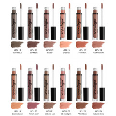 Liquid matte lipstick NYX Cosmetics LIP LINGERIE CASHMERE SILK - MIDTONE BEIGE (LIPLI18)