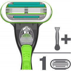 Gillette Body Razor men's disposable razor for body with three blades