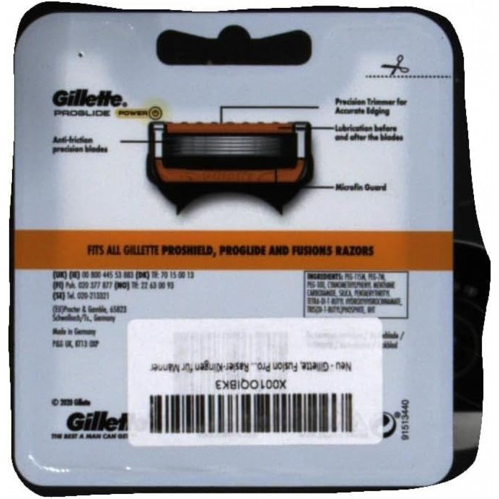 Gillette Sensor Excel shaving cartridges for men 10 pack
