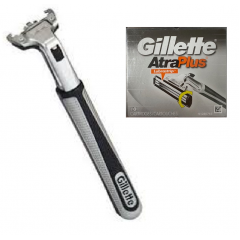 Набір з 10 картриджів Gillette AtraPlus зі зволожуючою смужкою