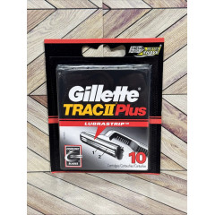 Бритвені змінні леза Gillette Trac II Plus комплект 10 шт