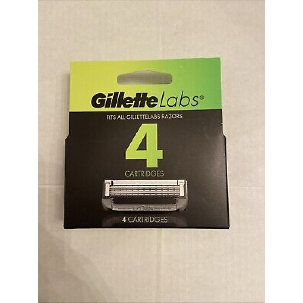 Картриджи для бритвы Gillette Labs с отшелушивающей технологией 4 шт
