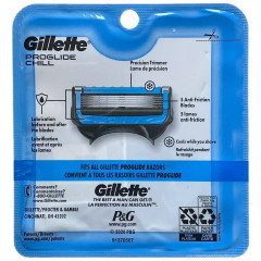Змінні леза Gillette ProGlide Chill з охолоджувальним ефектом (4 шт)