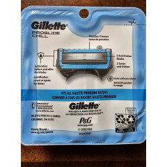 Змінні леза Gillette ProGlide Chill з охолоджувальним ефектом (4 шт)