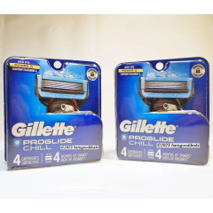 Змінні леза Gillette ProGlide Chill з охолоджувальним ефектом (4 шт)