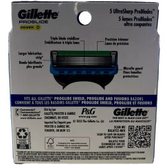 Змінні леза Gillette Fusion Proglide Power 8 шт виробництво США