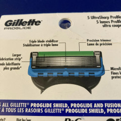 Змінні леза Gillette Fusion Proglide Power 8 шт виробництво США