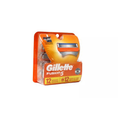 Змінні леза для станків Gillette Fusion5 (12 картриджів) виробництво США