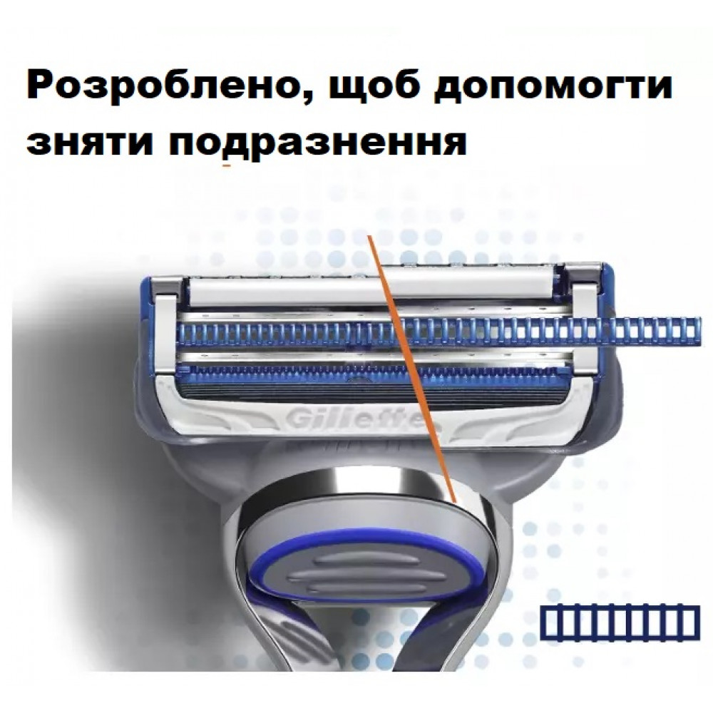 Запасні леза Gillette SkinGuard із захистом від подразнення (8 шт)
