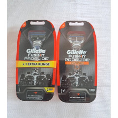 Gillette ProGlide McLaren shaving bar limited edition model with spare cartridge