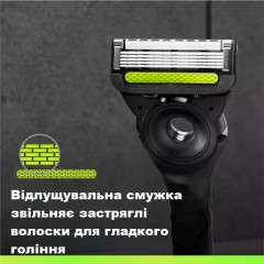 Gillette Labs RAZER men's machine with stand and spare cartridge