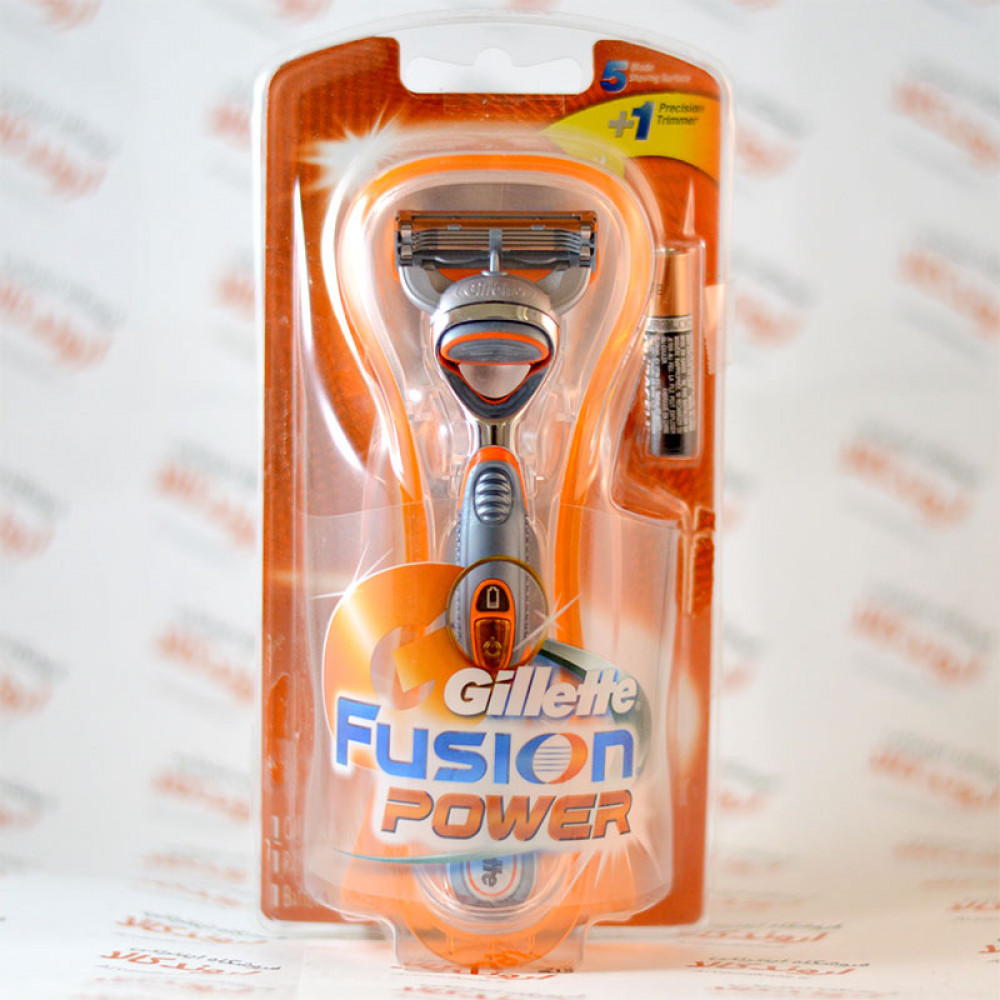 Gillette Fusion Power machine with one battery and cartridge