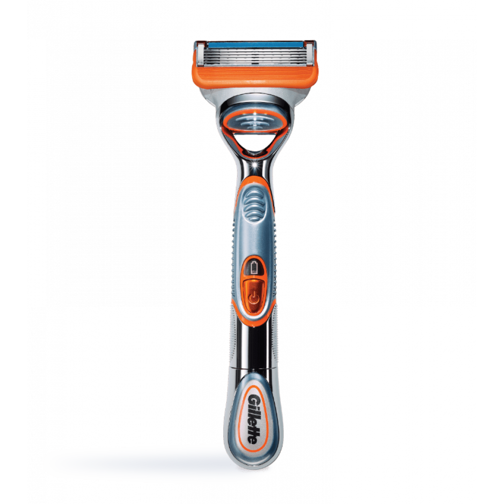 Gillette Fusion Power machine with one battery and cartridge