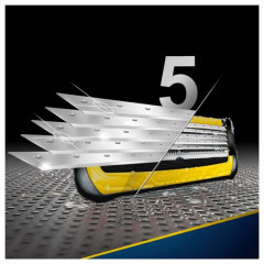 Gillette ProShield Power shaving set with 9 cassettes and battery pack