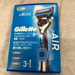 Gillette ProGlide Air Electric razor with 3 replaceable cartridges and battery