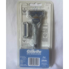 Gillette SkinGuard shaving bar with two cartridges for sensitive skin