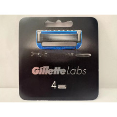 Комплект сменных лезвий Gillette Labs для бритвы с подогревом 4 шт