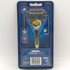 Gillette Fusion5 ProShield men's razor with one replaceable cartridge