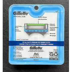 Леза для бритви Gillette ProGlide 4 шт виготовлено в Америці