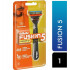 Gillette Fusion Power men's razor with 1 spare blade and 1 battery pack