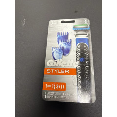 Gillette Fusion5 ProGlide shaving styler with cartridge and 3 beard trimming attachments