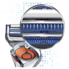 Gillette SkinGuard Sensitive razor with two replaceable cassettes